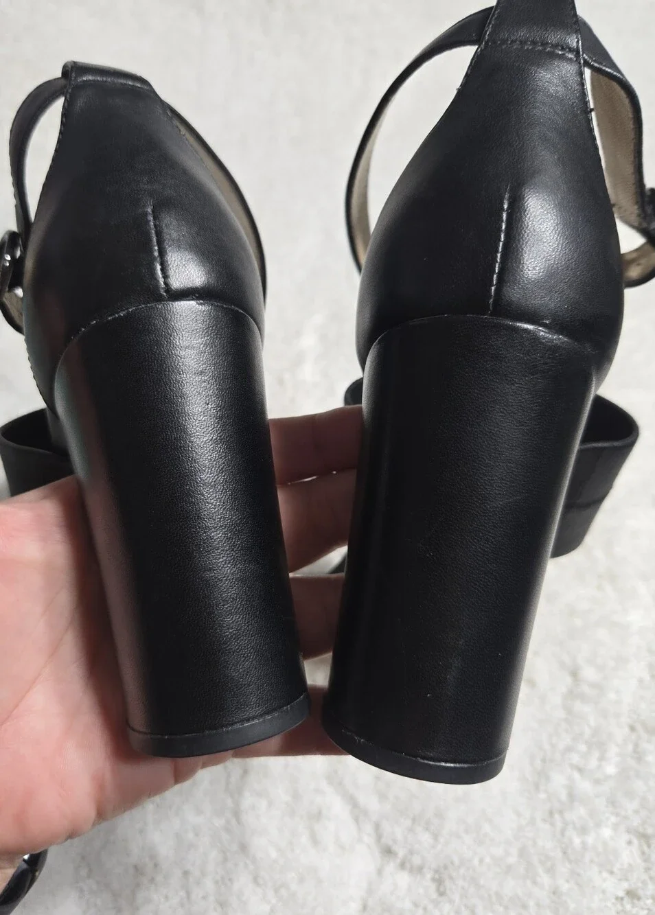 Botkier New York Gisella Black Ankle Strap Sandal Sz 9 Like New